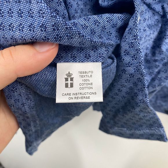 Emanuel Berg Bellagio Printed Jersey Dress Shirt - Picture 10 of 11